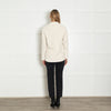 Essentiel Antwerp Cream Oversized Corduroy Blazer