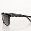 Chanel Black Sunglasses With 'Quilted' Arms