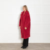 Max Mara Red Teddy Coat