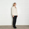 Essentiel Antwerp Cream Oversized Corduroy Blazer