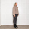 Toteme Taupe Wool/Cashmere Turtleneck Jumper