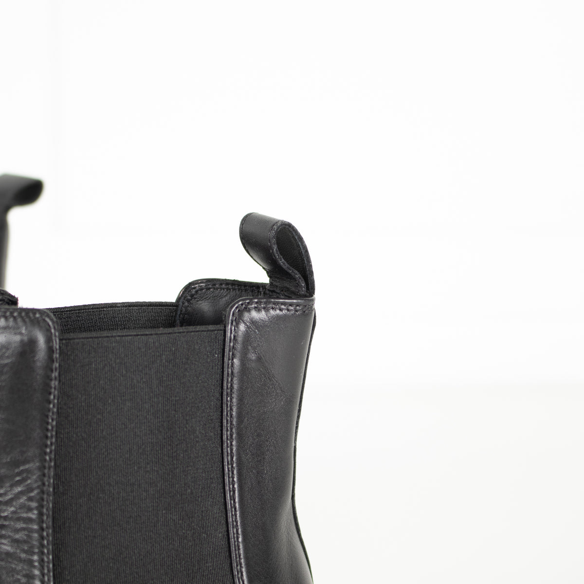 Alexander McQueen Black Goya Studded Chelsea Boots