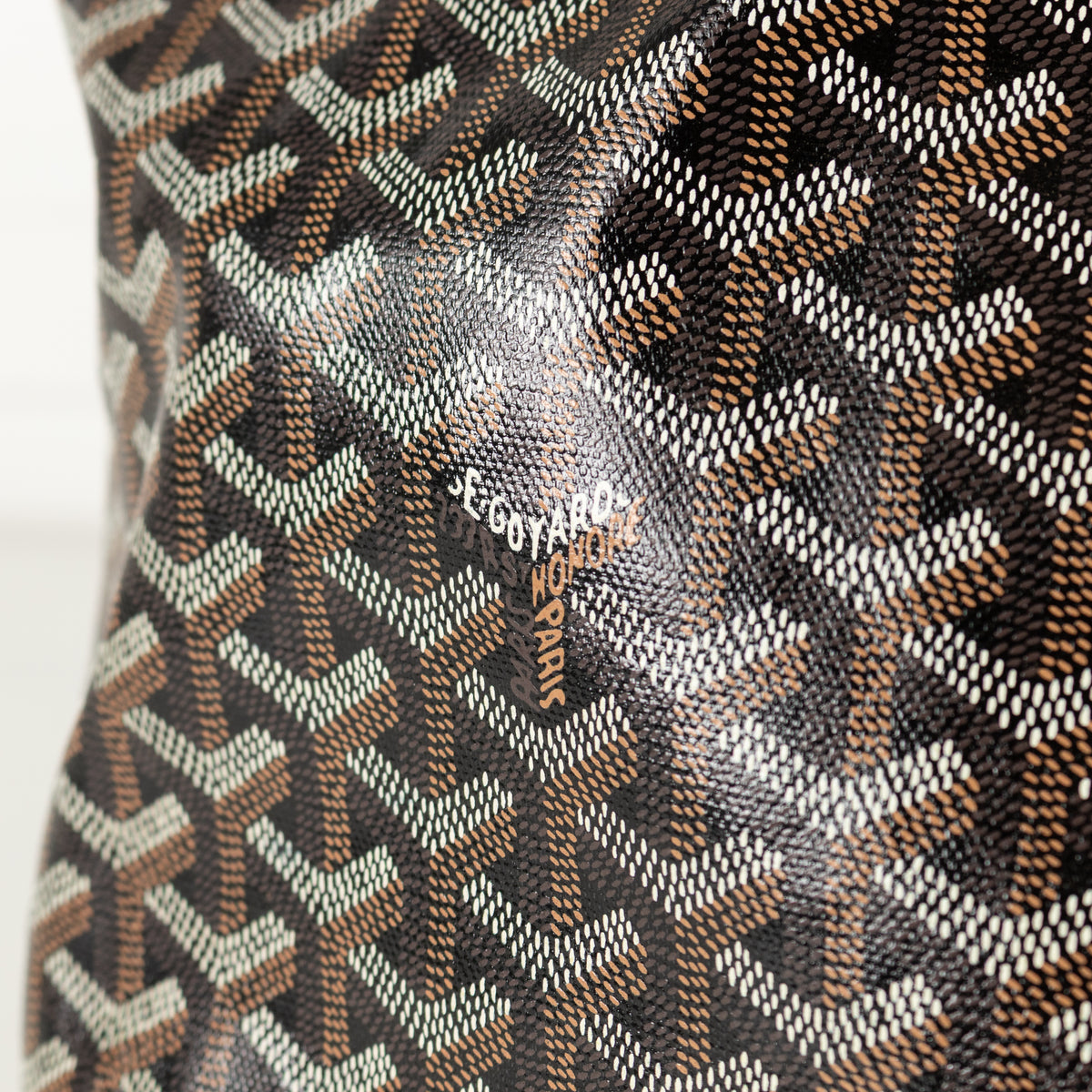 Goyard Black Saint Louis PM Tote Bag