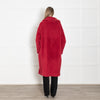 Max Mara Red Teddy Coat