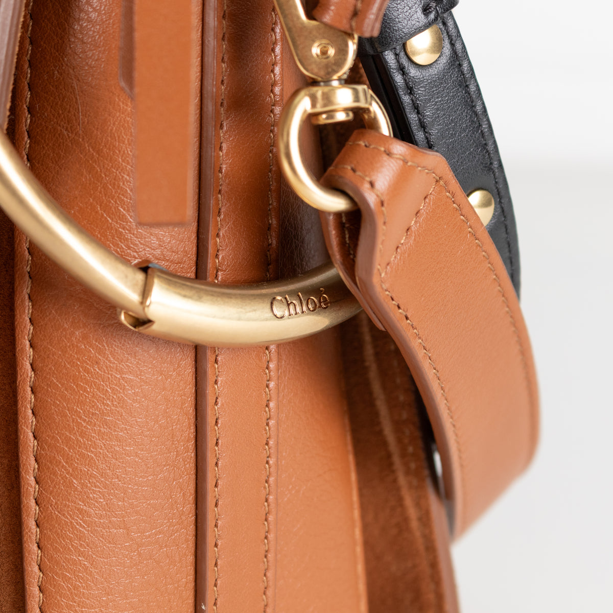 Chloe Tan Roy Gold Hardware Shoulder Bag