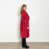 Max Mara Red Teddy Coat