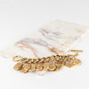 Chanel Gold Coco Mark Coin Motif Bracelet