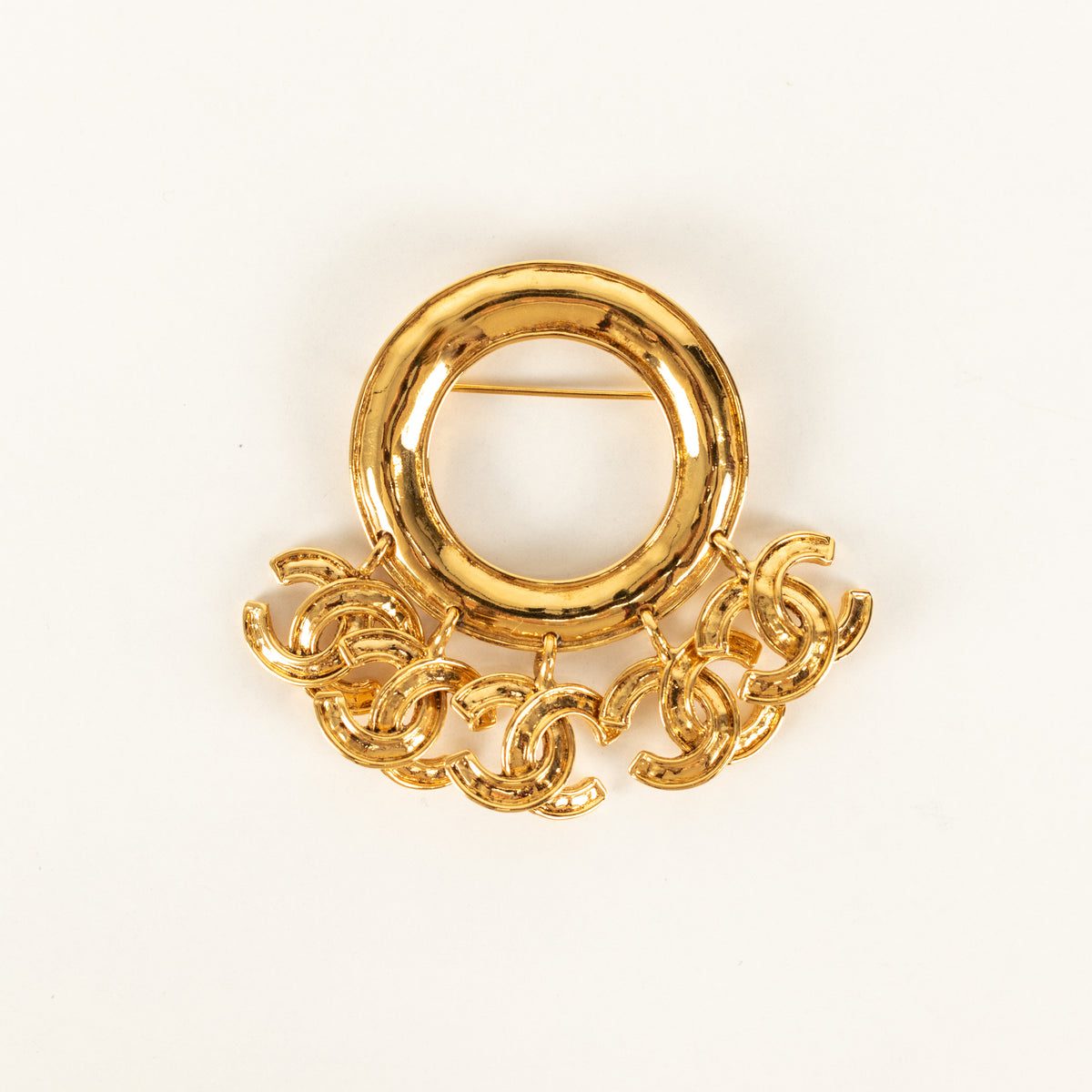 Chanel Hoop Brooch with CC Charms