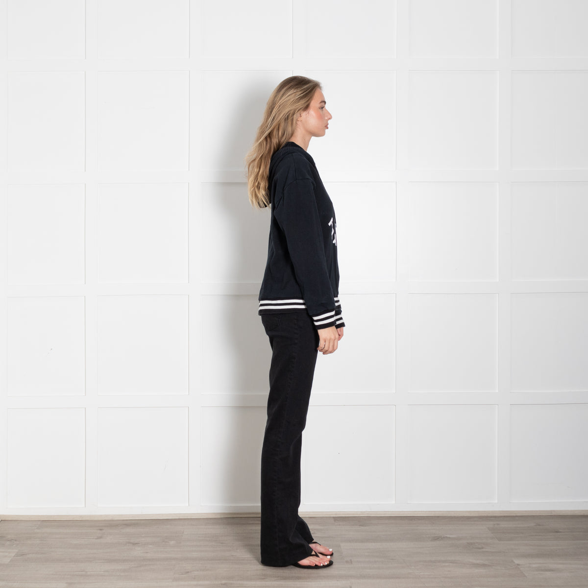 Etre Cecile Je Parle Francais Navy Hoodie