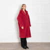 Max Mara Red Teddy Coat
