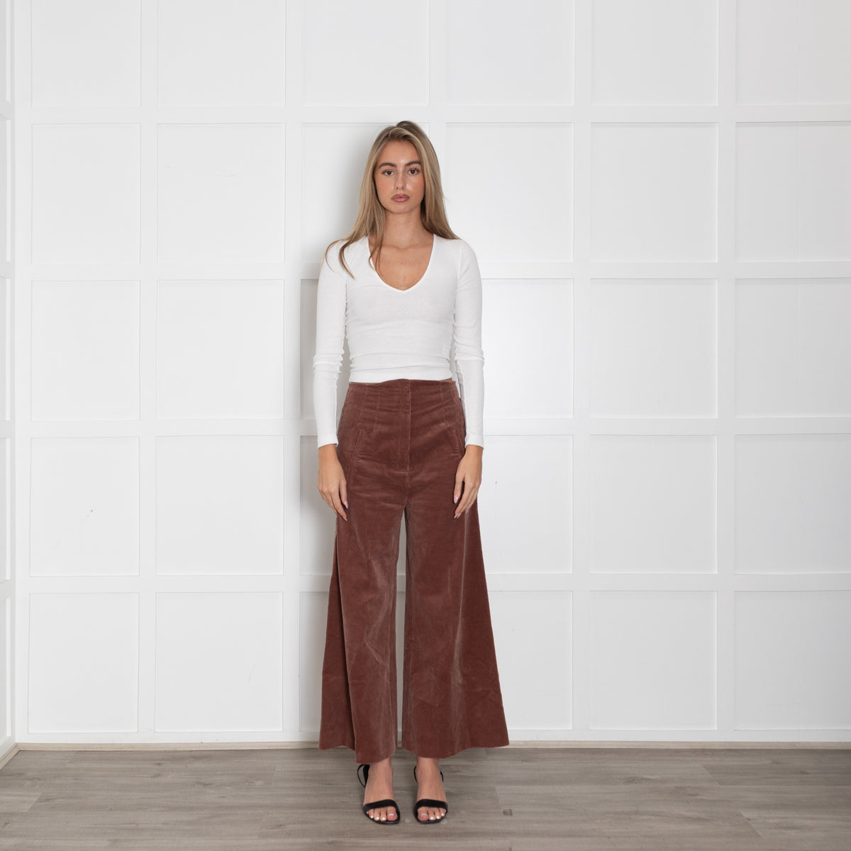 Anna Mason Brown Courdroy Trousers