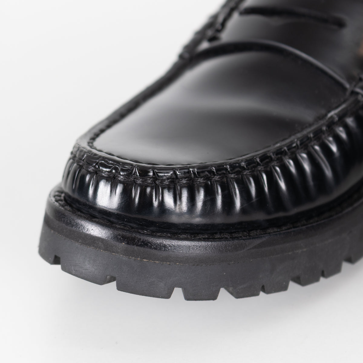 Saint Laurent BlackLe Loafer Chunky Penny Loafers