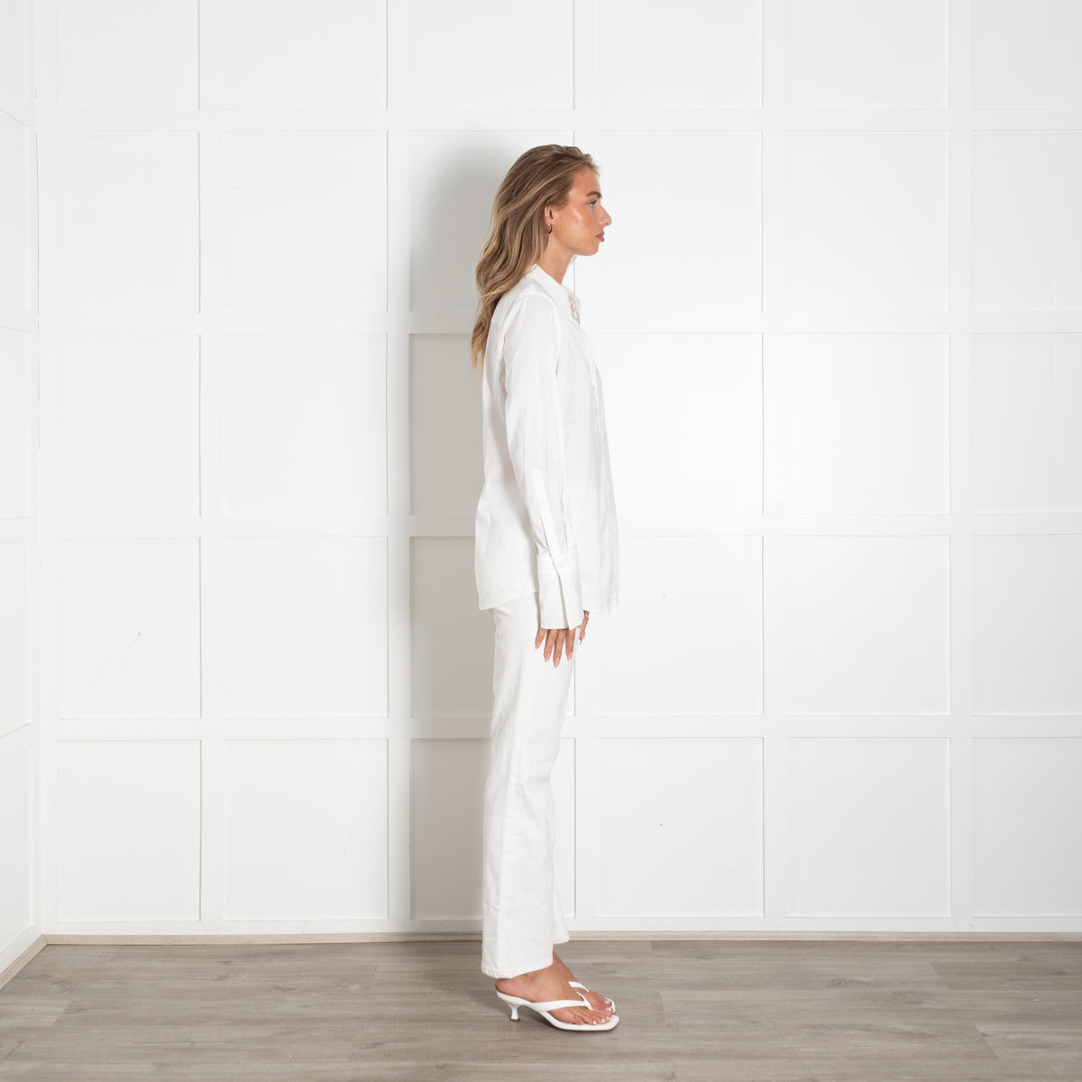 Strenesse White Shirt With Stretch