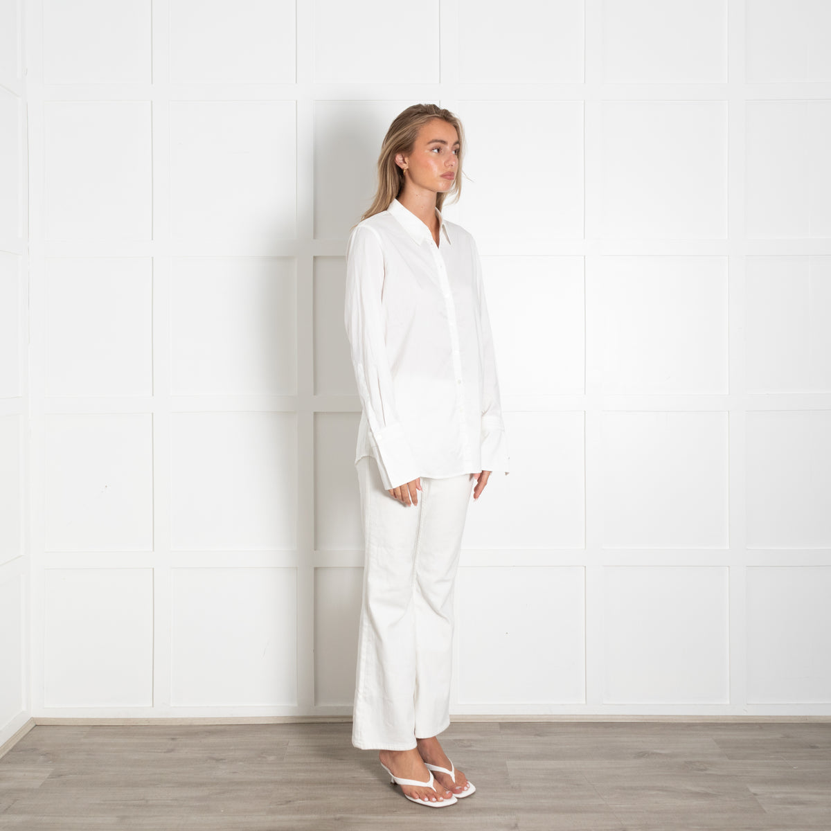 Strenesse White Shirt With Stretch