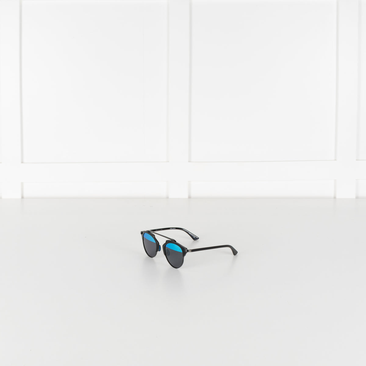 Christian Dior Blue Metal Sunglasses