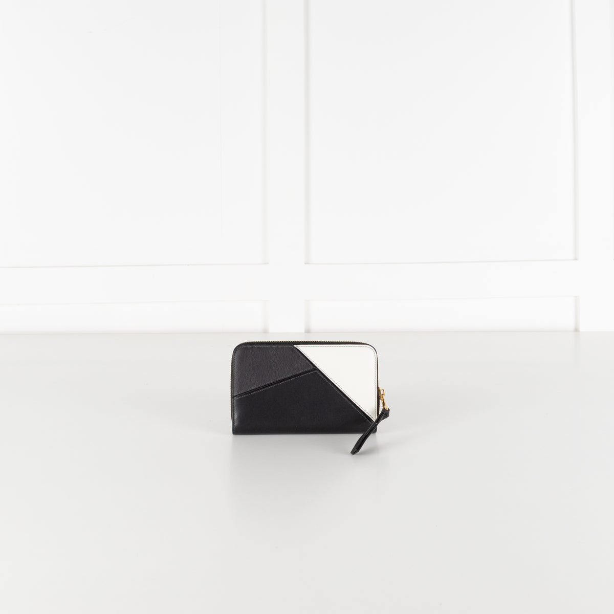 Loewe Greyscale Leather Puzzle Wallet