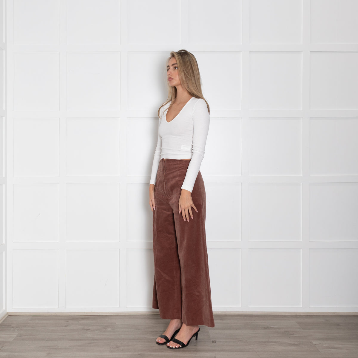 Anna Mason Brown Courdroy Trousers