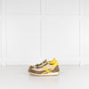 Loewe Green Suede Flow Runner Trainers