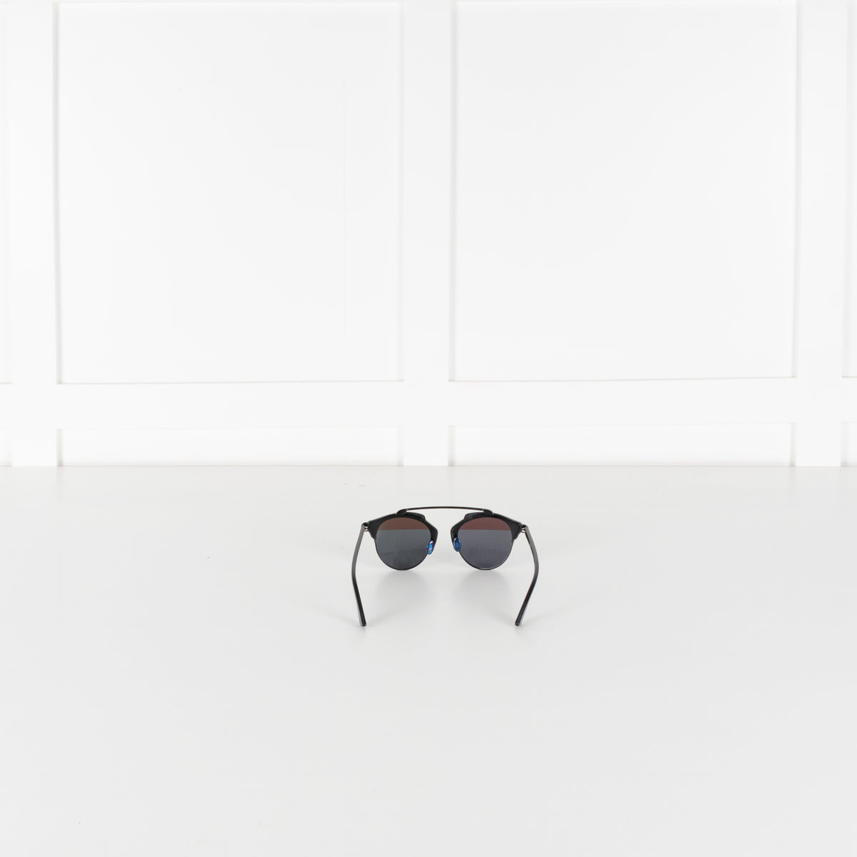 Christian Dior Blue Metal Sunglasses