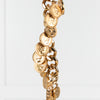 Chanel Gold Coco Mark Coin Motif Bracelet