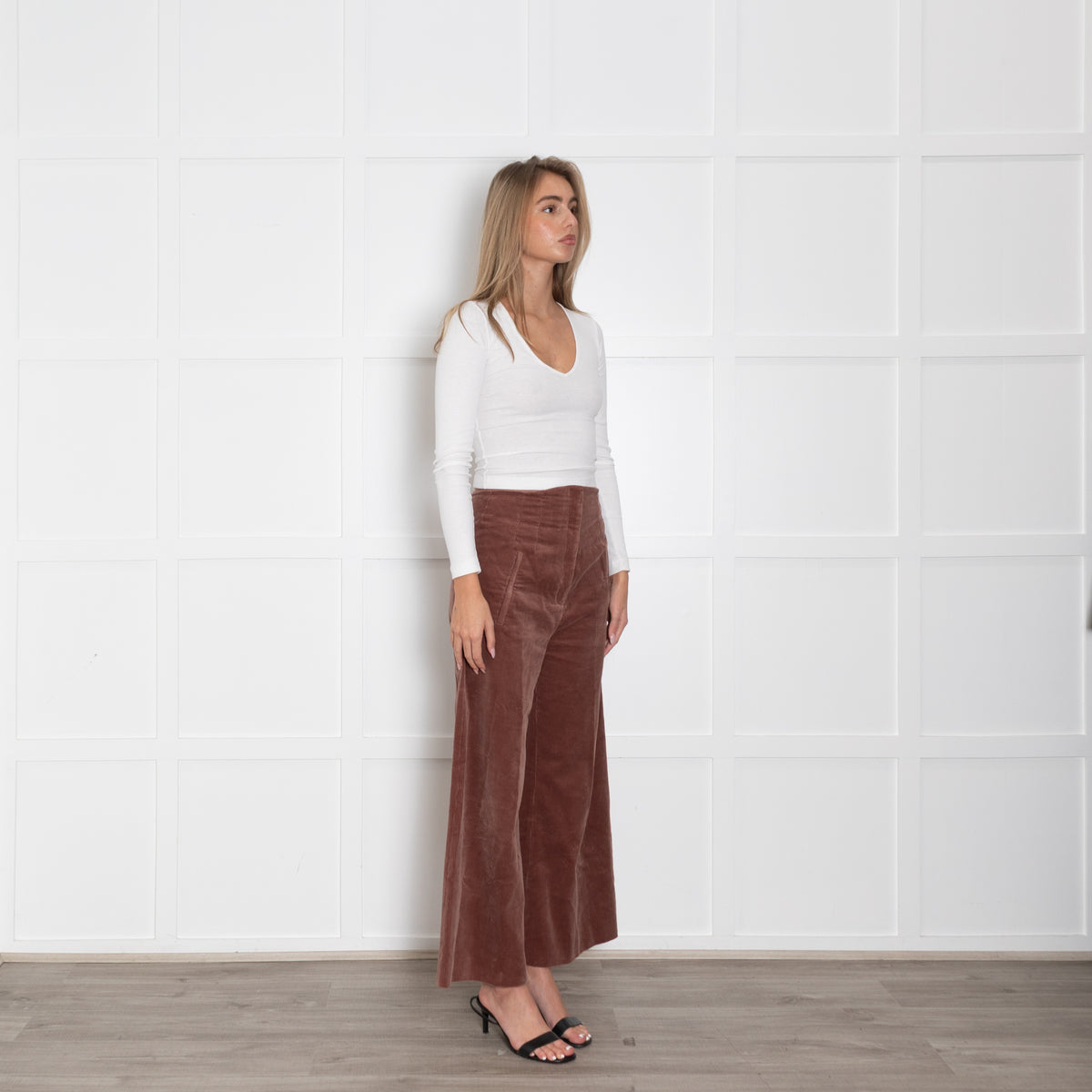 Anna Mason Brown Courdroy Trousers