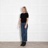 Lingua Franca Black Gratitude Gang Short Sleeve Knit