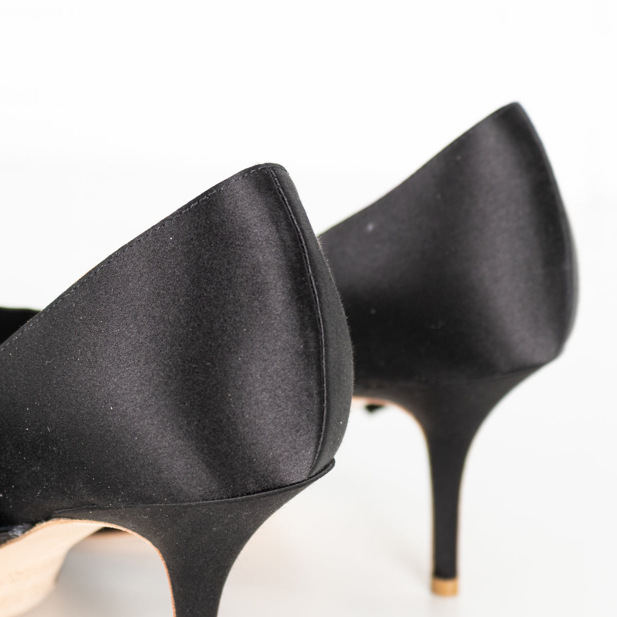 Malone Souliers Black Maite Crystal Shoe