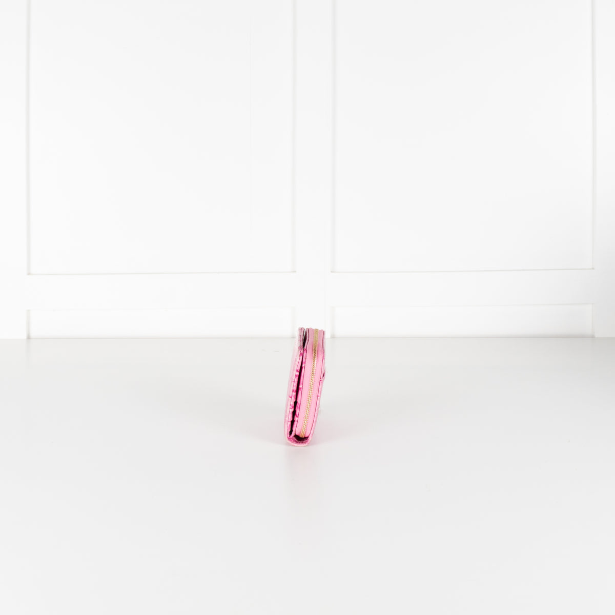 Aspinal of London Pink Croc Effect Wallet