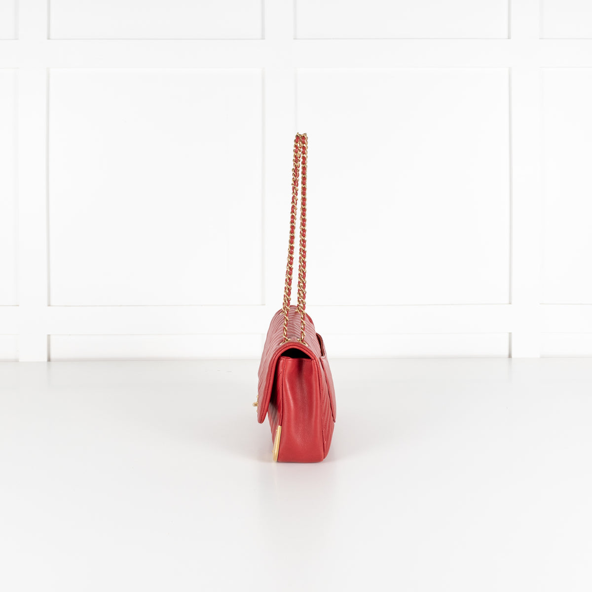 Chanel Rock the Corner Red Single Flap Bag