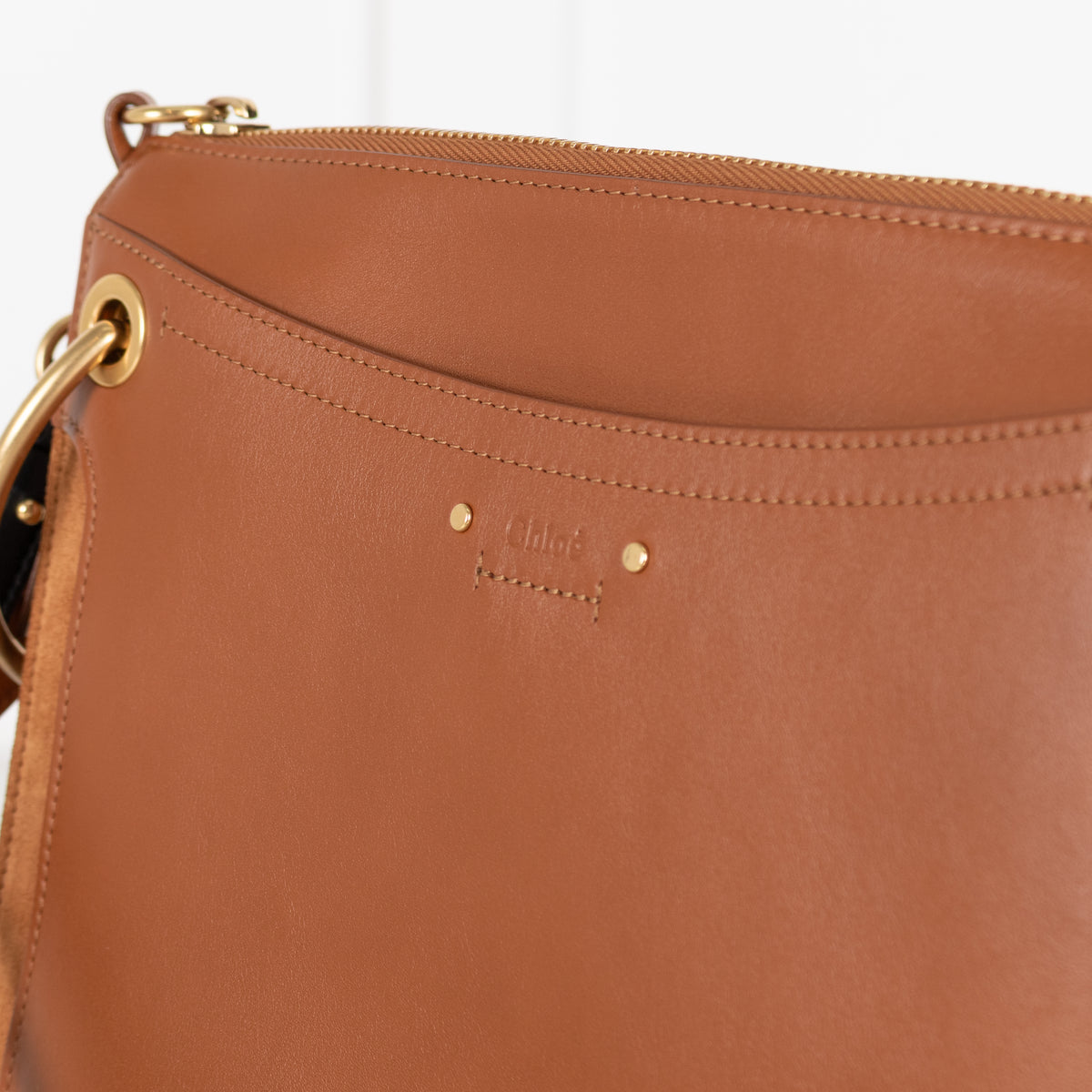 Chloe Tan Roy Gold Hardware Shoulder Bag