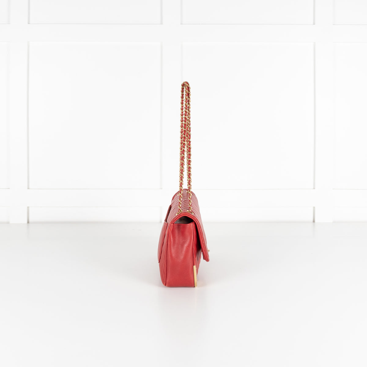 Chanel Rock the Corner Red Single Flap Bag