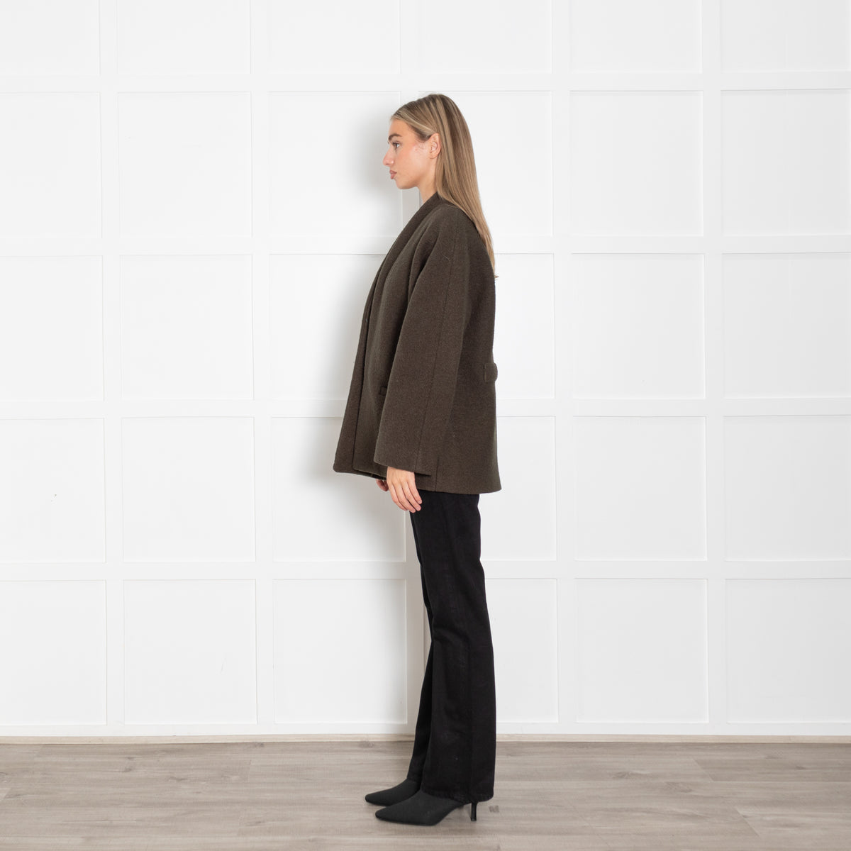Ba&sh Green Hini Short Coat