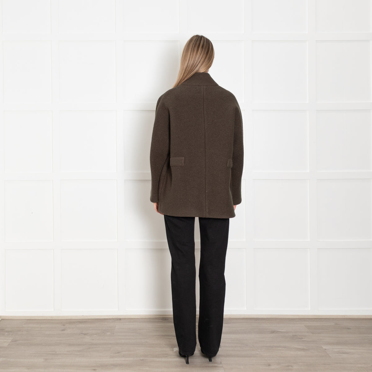 Ba&sh Green Hini Short Coat