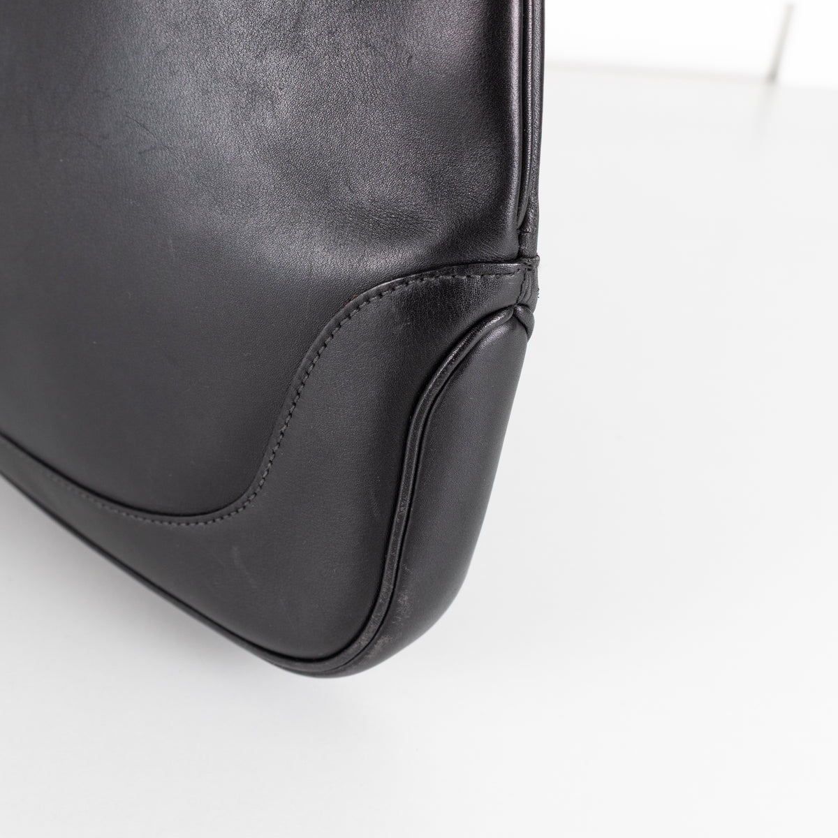 Gucci Black Silver Chain Jackie Shoulder Bag