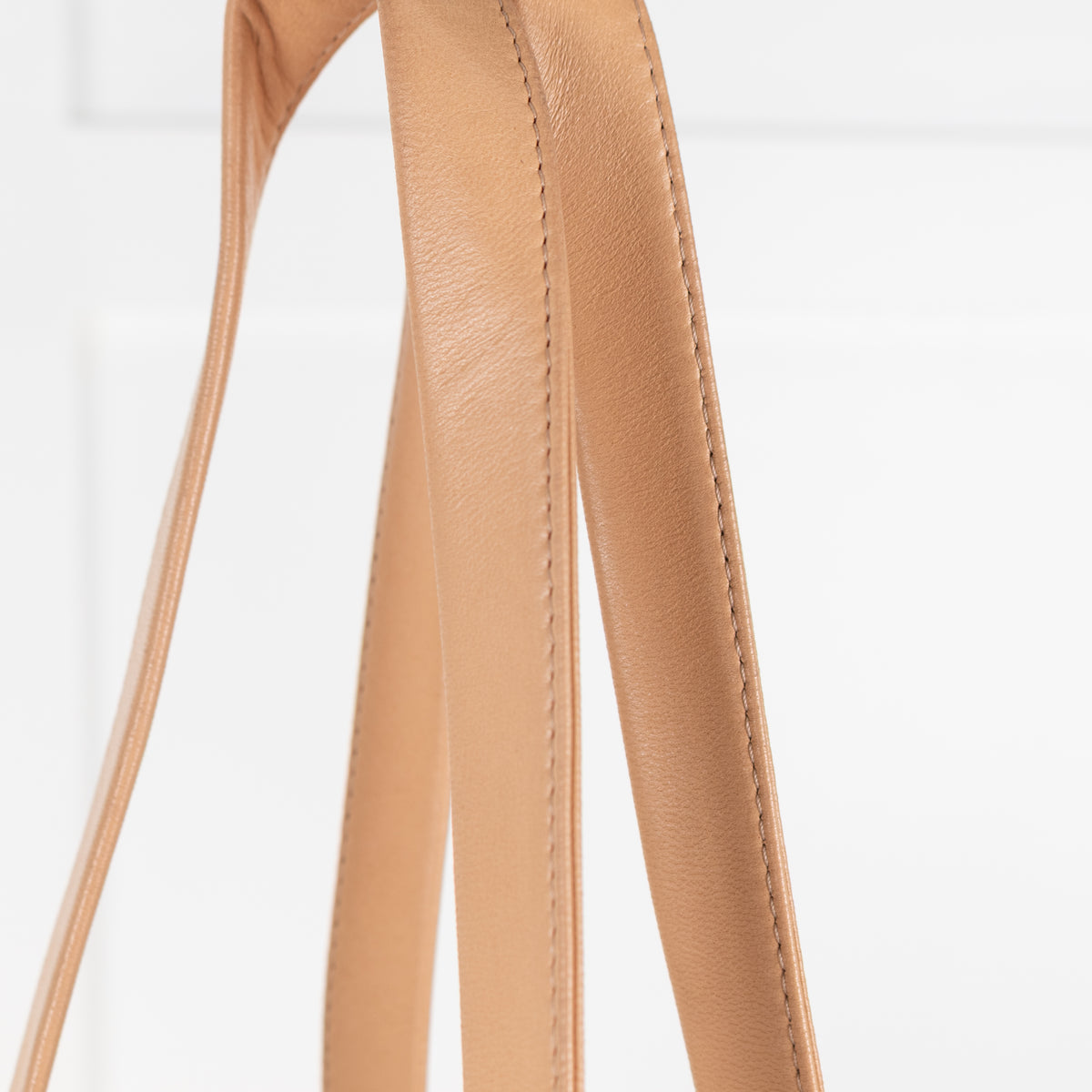 Jill Sander Beige Leather Tote Bag