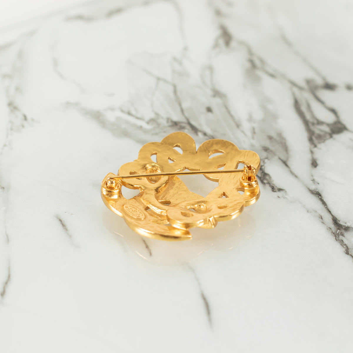 Chanel CC Pretzel Link Brooch