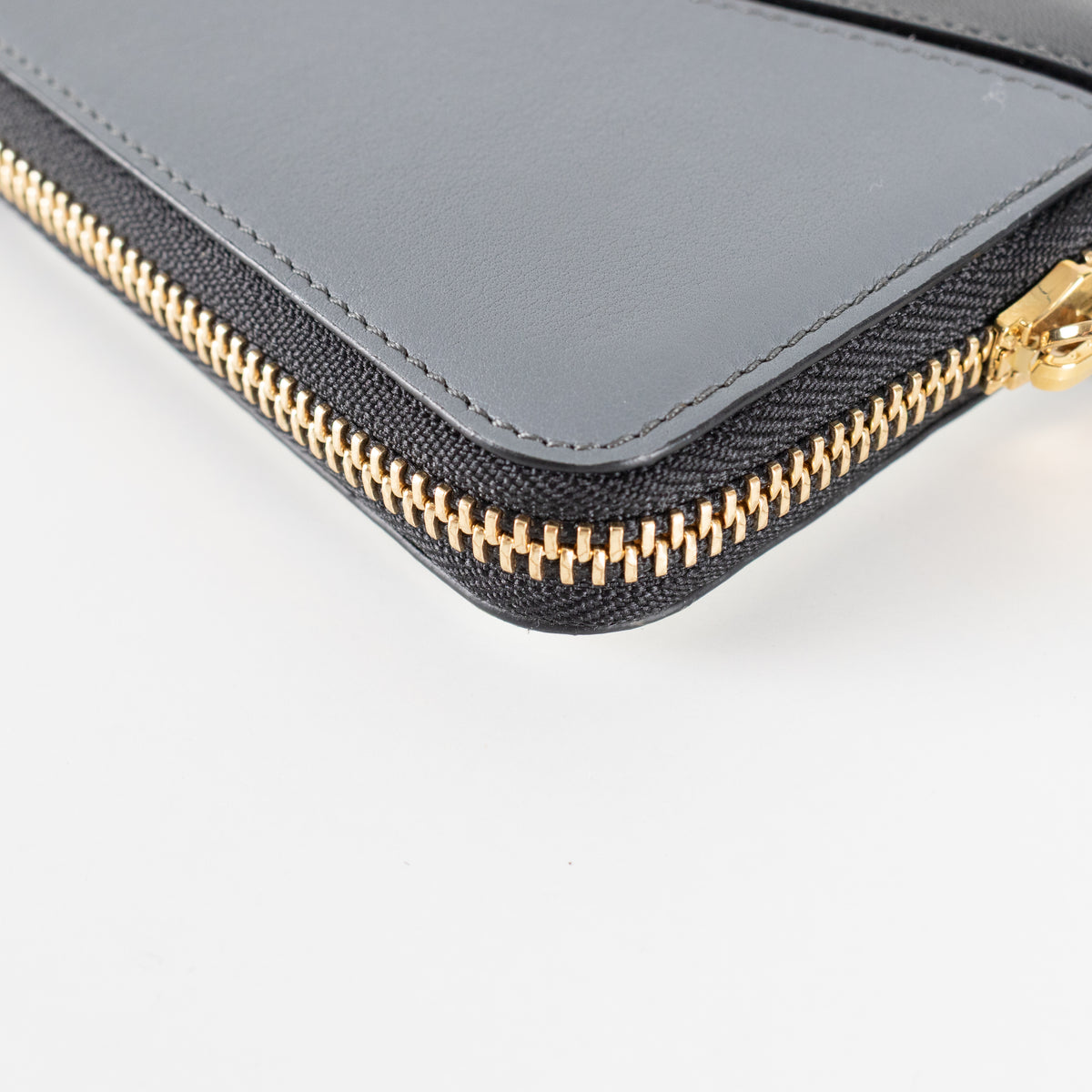 Loewe Greyscale Leather Puzzle Wallet