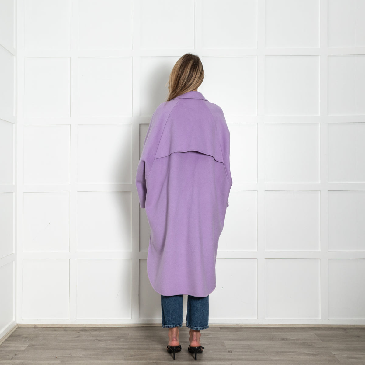 Essentiel Antwerp Lilac Oversized Coat