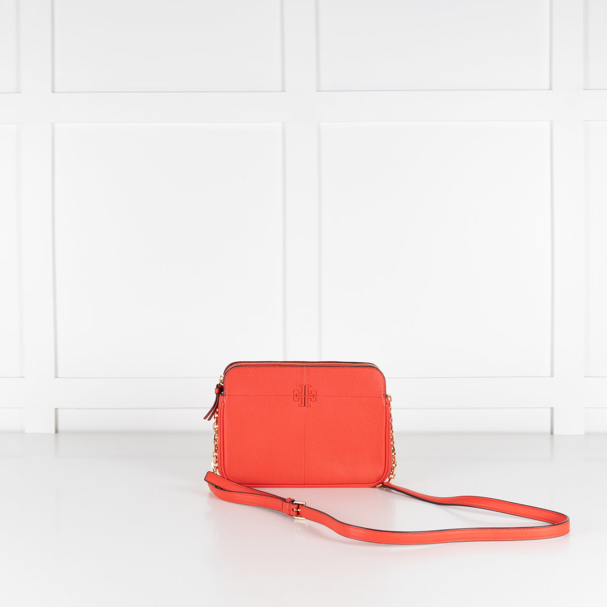 Tory Burch Orange Crossbody Bag McGraw Collection