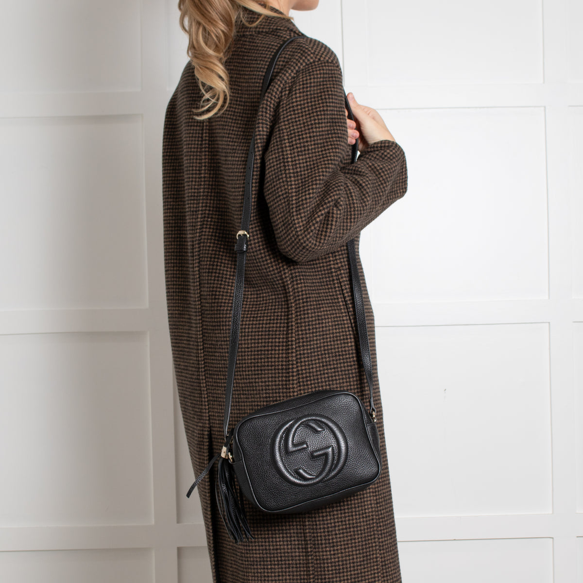 Gucci Black Soho Disco Crossbody Bag