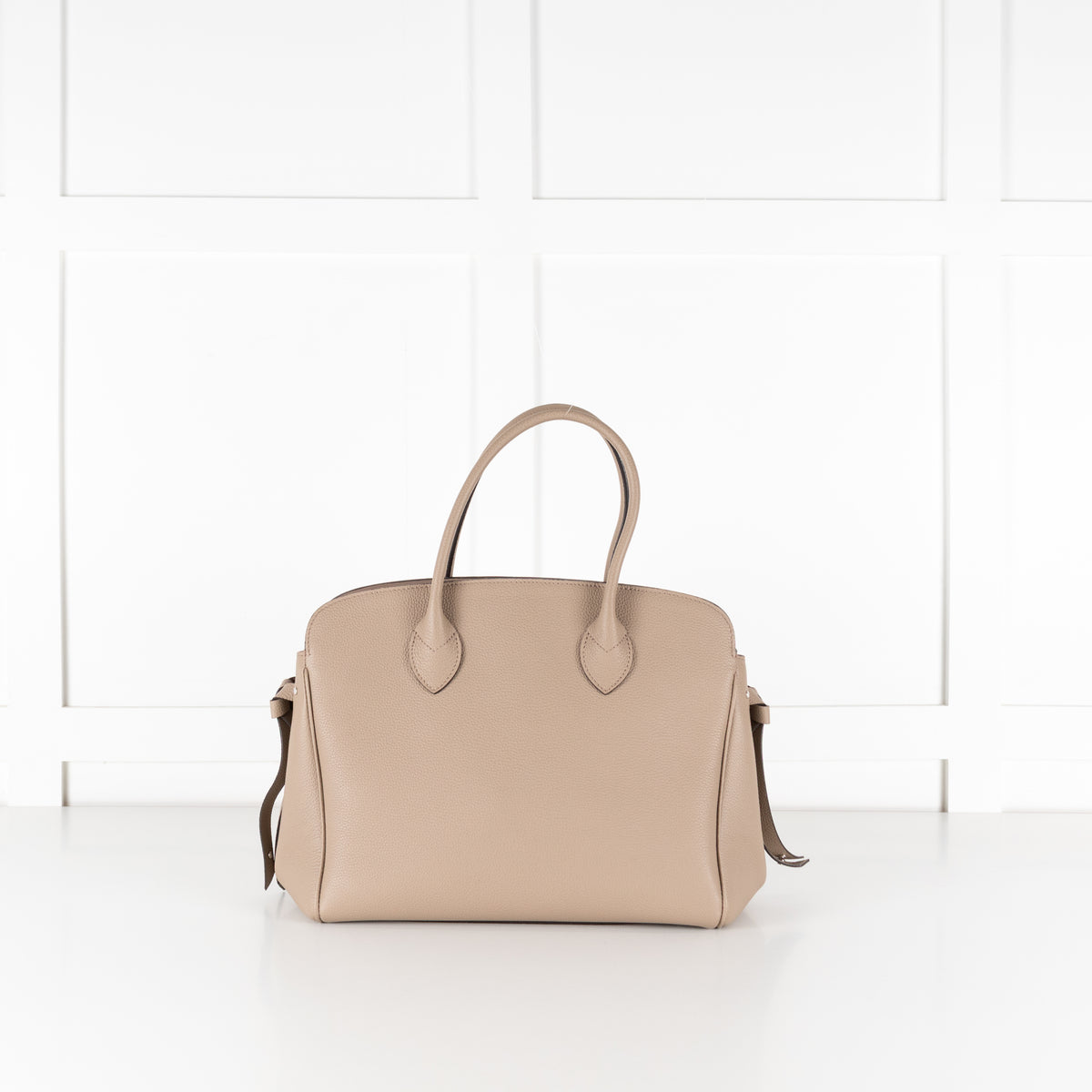 Louis Vuitton Taupe Leather Milla MM Bag