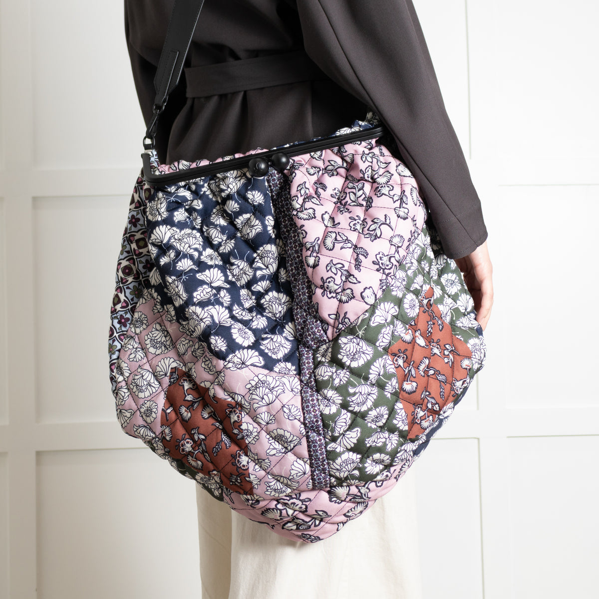 Weekend Max Mara Quilted Patchwork Bag