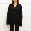 Agnes B Black Alpaca Cardigan