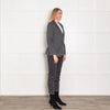 Stella McCartney Grey Wool Stand Collar Blazer