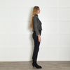 Zadig & Voltaire Grey Leather Jacket