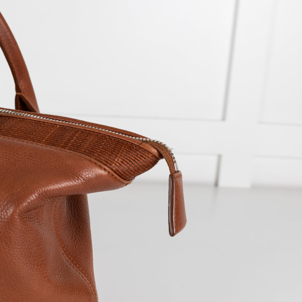 Akris Tan Leather Small Handbag