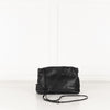 The Row Black Leather Bourse Clutch Bag