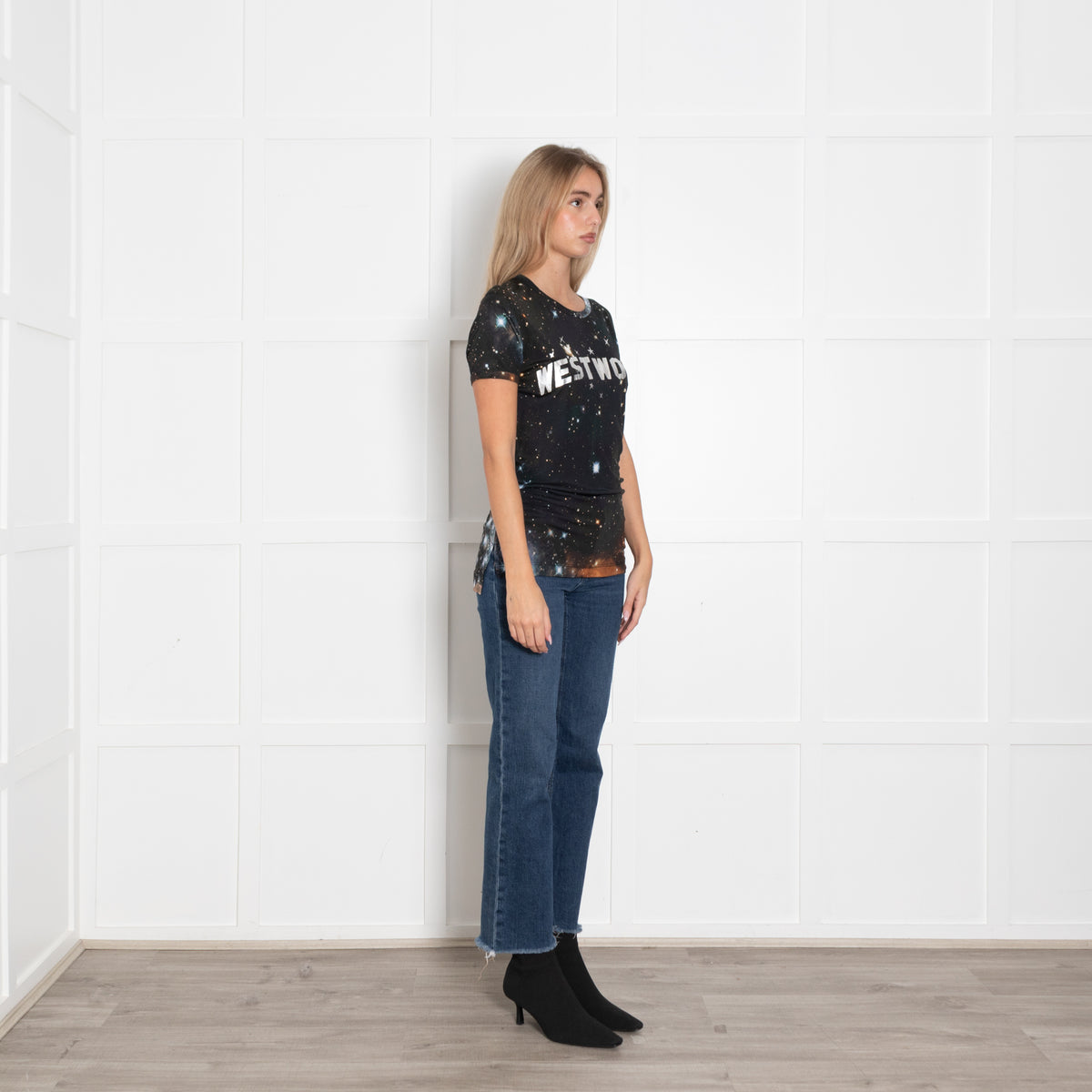 Vivienne Westood Galaxy Print 'Westwood' Tshirt