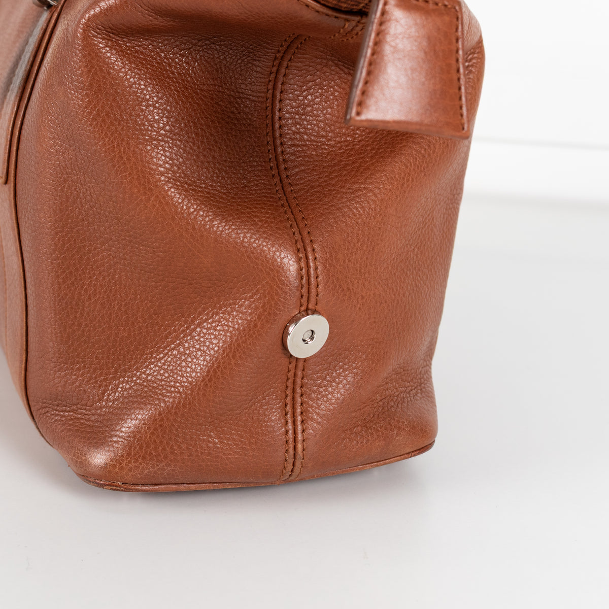 Akris Tan Leather Small Handbag