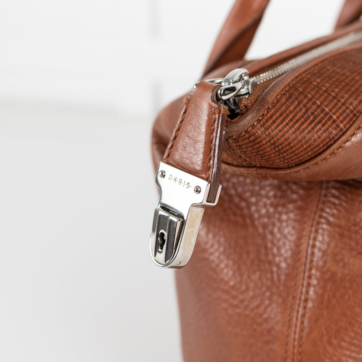 Akris Tan Leather Small Handbag